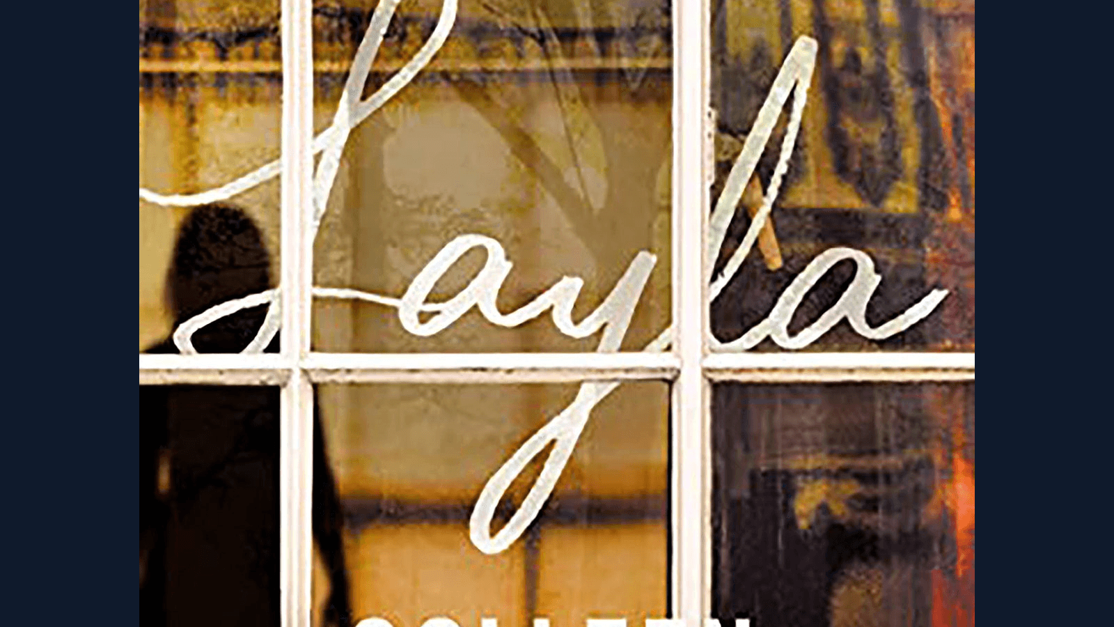 Layla cover art floating over a midnight gradient to highlight paranormal themes