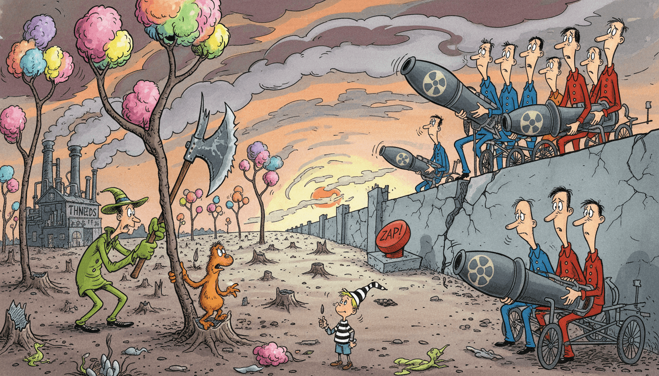 Dr. Seuss's environmental and political allegories
