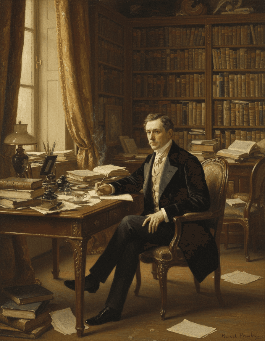 Marcel Proust portrait