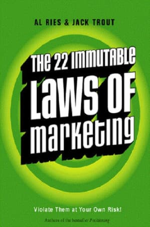 The 22 Immutable Laws of Marketing cover