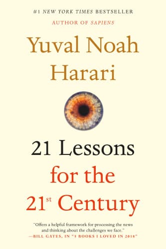 21 Lessons for the 21st Century book cover