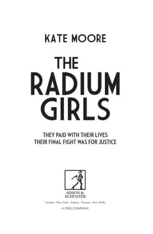 The Radium Girls cover