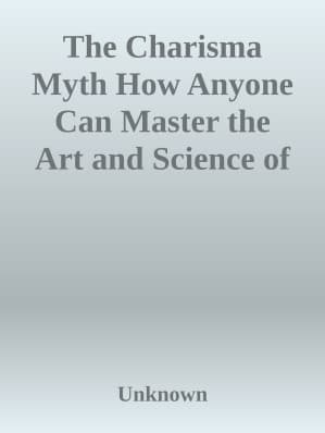 The Charisma Myth cover