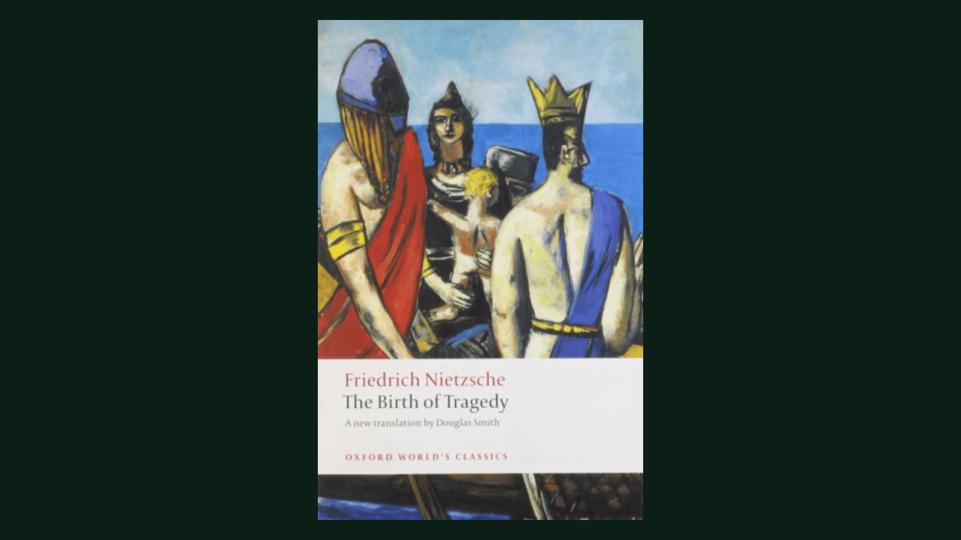 Penguin edition of The Birth of Tragedy cover art