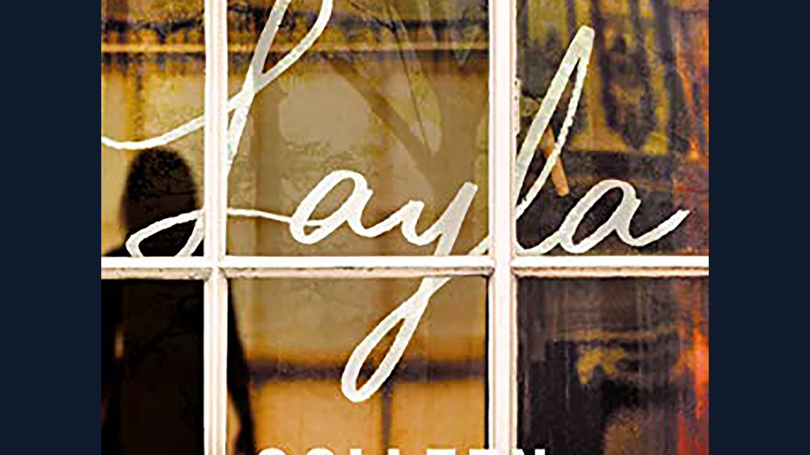 Layla cover art floating over a midnight gradient to highlight paranormal themes