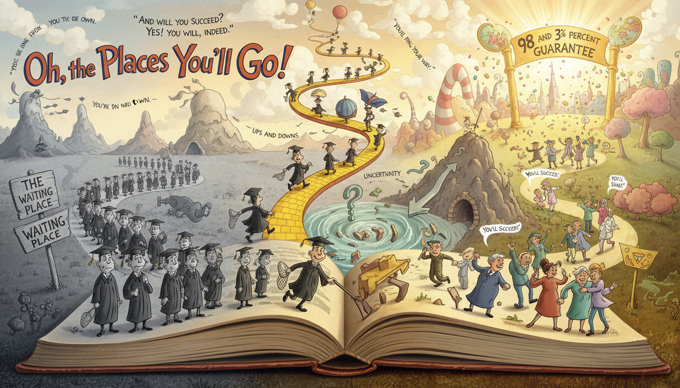 Dr. Seuss's final book as a philosophical meditation on life
