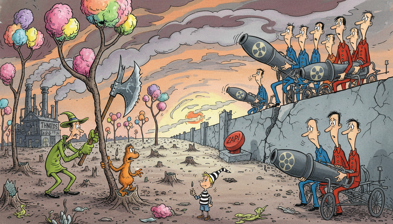 Dr. Seuss's environmental and political allegories