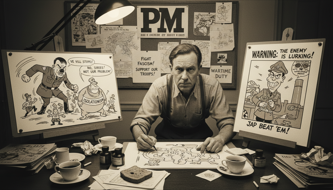 Dr. Seuss's political cartoons during World War II