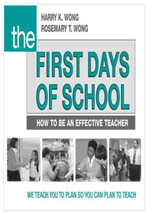 The First Days of School cover