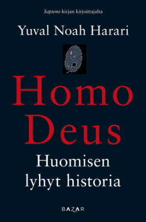Homo Deus book cover - A Brief History of Tomorrow