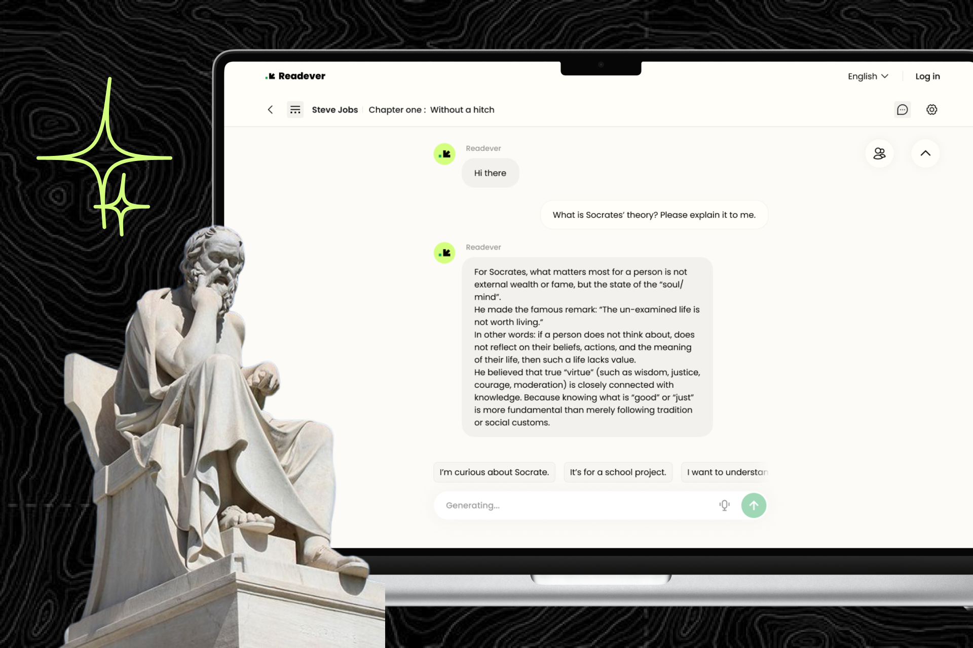 Pre-reading brief summarizing key ideas from a non-fiction chapter